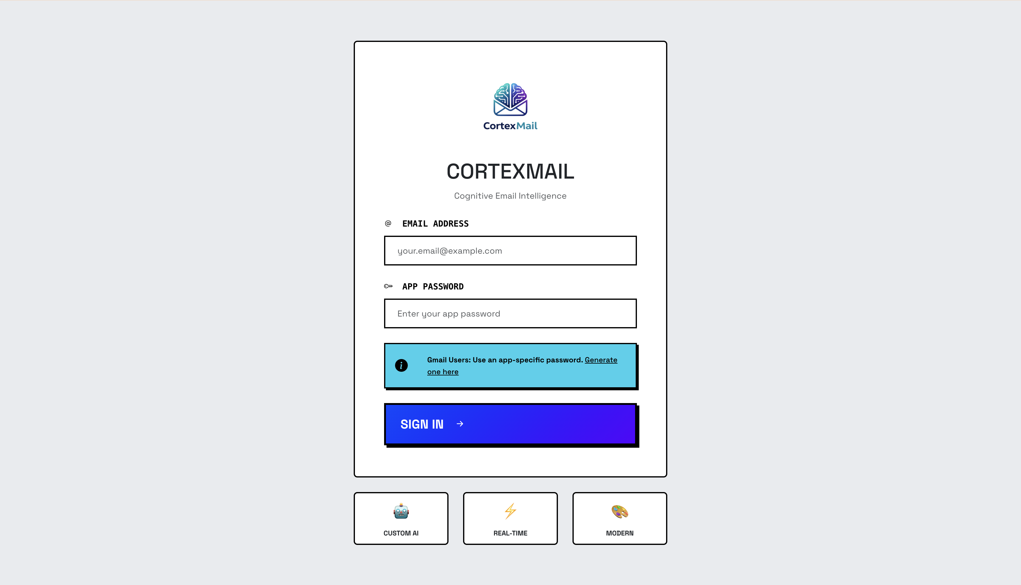 CortexMail AI Email System
